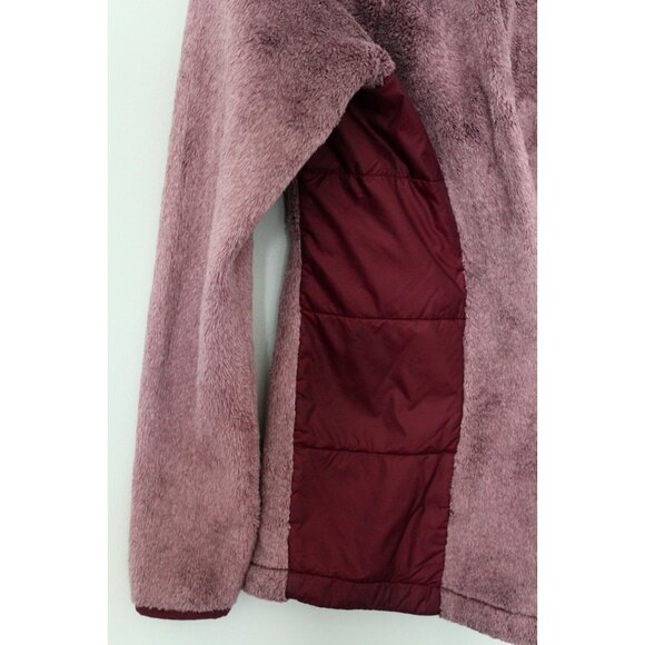 THE NORTH FACE Women's Osito Hybrid Full Zip Fleece Jacket Mauve, Size S Small - Picture 7 of 12